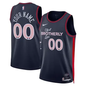 Maillot Homme Philadelphia 76ers Personnalisé City Edition 2023-24 Swingman