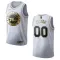 Maillot Homme Philadelphia 76ers Personnalisé Golden Edition Blanc Swingman