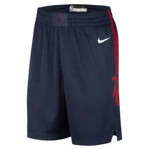 Short Homme Philadelphia 76ers City Edition 2023-24 Navy Swingman
