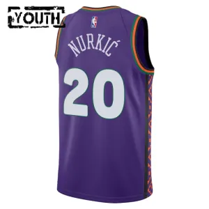 Maillot Enfant Phoenix Suns Jusuf Nurkic City Edition 2024-25 Violet Swingman