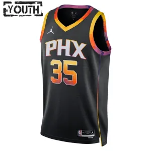 Maillot Enfant Phoenix Suns Kevin Durant 35 Statement Edition Noir Swingman