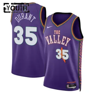 Maillot Enfant Phoenix Suns Kevin Durant City Edition 2024-25 Violet Swingman
