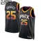 Maillot Enfant Phoenix Suns Mikal Bridges 25 Statement Edition Noir Swingman