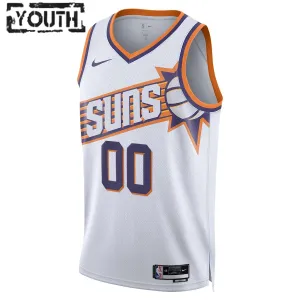 Maillot Enfant Phoenix Suns Personnalisé Association Edition 2023-24 Blanc Swingman