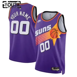 Maillot Enfant Phoenix Suns Personnalisé Classic Edition 2022-23 Violet Swingman