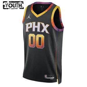 Maillot Enfant Phoenix Suns Personnalisé Statement Edition Noir Swingman