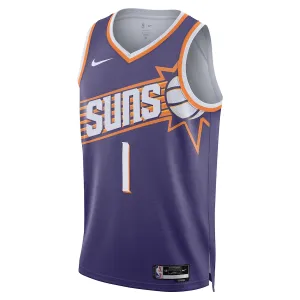 Maillot Homme Phoenix Suns Devin Booker Icon Edition 2023-24 Violet Swingman