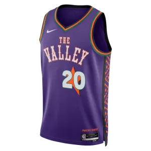 Maillot Homme Phoenix Suns Jusuf Nurkic City Edition 2024-25 Violet Swingman