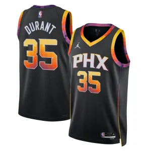 Maillot Homme Phoenix Suns Kevin Durant 35 Statement Edition Noir Swingman