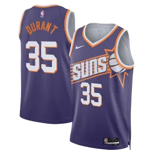 Maillot Homme Phoenix Suns Kevin Durant Icon Edition 2023-24 Violet Swingman