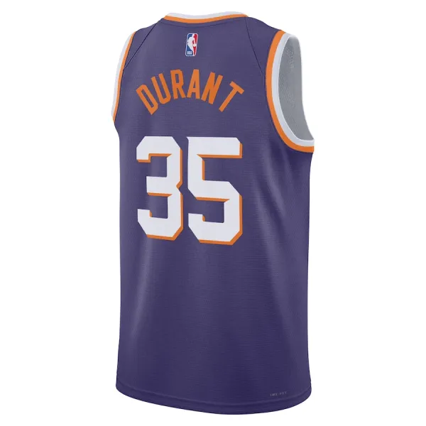 Maillot Homme Phoenix Suns Kevin Durant Icon Edition 2023-24 Violet Swingman
