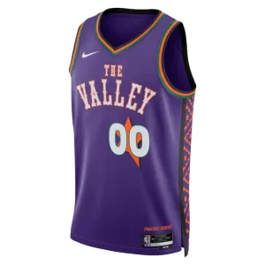 Maillot Homme Phoenix Suns Personnalisé City Edition 2024-25 Violet Swingman