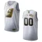 Maillot Homme Phoenix Suns Personnalisé Golden Edition Blanc Swingman