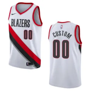 Maillot Homme Portland Trail Blazers Personnalisé Association Edition Blanc Swingman Maillot Homme Portland Trail Blazers Personnalisé Association Edition Blanc Swingman
