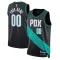 Maillot Homme Portland Trail Blazers Personnalisé City Edition 2022-23 Noir Swingman