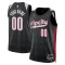 Maillot Homme Portland Trail Blazers Personnalisé City Edition 2024-25 Noir Swingman