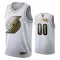 Maillot Homme Portland Trail Blazers Personnalisé Golden Edition Blanc Swingman