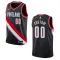 Maillot Homme Portland Trail Blazers Personnalisé Icon Edition Noir Swingman