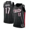 Maillot Homme Portland Trail Blazers Shaedon Sharpe City Edition 2024-25 Noir Swingman