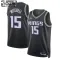 Maillot Enfant Sacramento Kings Davion Mitchell 15 Statement Edition Noir Swingman