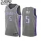 Maillot Enfant Sacramento Kings De Aaron Fox 5 City Edition 2022-23 Gris Swingman