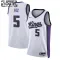 Maillot Enfant Sacramento Kings De Aaron Fox Association Edition 2023-24 Blanc Swingman