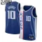 Maillot Enfant Sacramento Kings Domantas Sabonis City Edition 2023-24 Bleu Swingman
