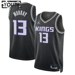 Maillot Enfant Sacramento Kings Keegan Murray 13 Statement Edition Noir Swingman