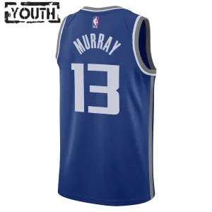 Maillot Enfant Sacramento Kings Keegan Murray City Edition 2023-24 Bleu Swingman