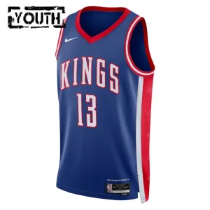 Maillot Enfant Sacramento Kings Keegan Murray City Edition 2024-25 Bleu Swingman