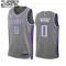 Maillot Enfant Sacramento Kings Malik Monk 0 City Edition 2022-23 Gris Swingman