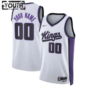 Maillot Enfant Sacramento Kings Personnalisé Association Edition 2023-24 Swingman