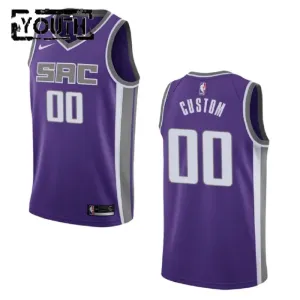 Maillot Enfant Sacramento Kings Personnalisé City Edition 2022-23 Violet Swingman Maillot Enfant Sacramento Kings Personnalisé City Edition 2022-23 Violet Swingman