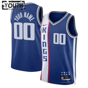 Maillot Enfant Sacramento Kings Personnalisé City Edition 2023-24 Swingman