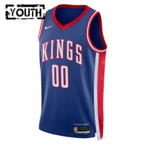 Maillot Enfant Sacramento Kings Personnalisé City Edition 2024-25 Bleu Swingman
