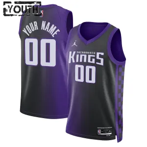 Maillot Enfant Sacramento Kings Personnalisé Statement Edition 2023-24 Swingman