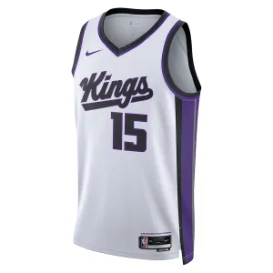 Maillot Homme Sacramento Kings Davion Mitchell Association Edition 2023-24 Blanc Swingman