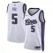 Maillot Homme Sacramento Kings De Aaron Fox Association Edition 2023-24 Blanc Swingman