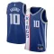 Maillot Homme Sacramento Kings Domantas Sabonis City Edition 2023-24 Bleu Swingman
