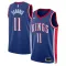Maillot Homme Sacramento Kings Domantas Sabonis City Edition 2024-25 Bleu Swingman