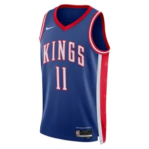 Maillot Homme Sacramento Kings Domantas Sabonis City Edition 2024-25 Bleu Swingman