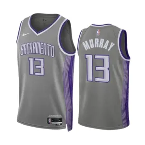Maillot Homme Sacramento Kings Keegan Murray 13 City Edition 2022-23 Gris Swingman Maillot Homme Sacramento Kings Keegan Murray 13 City Edition 2022-23 Gris Swingman