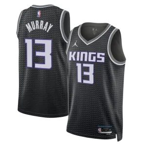 Maillot Homme Sacramento Kings Keegan Murray 13 Statement Edition Noir Swingman