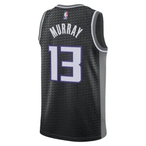 Maillot Homme Sacramento Kings Keegan Murray 13 Statement Edition Noir Swingman