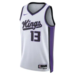Maillot Homme Sacramento Kings Keegan Murray Association Edition 2023-24 Blanc Swingman