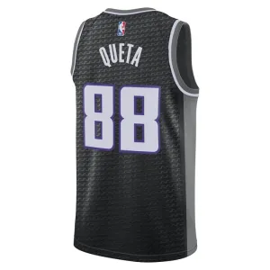 Maillot Homme Sacramento Kings Neemias Queta 88 Statement Edition Noir Swingman