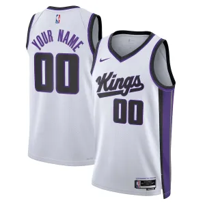 Maillot Homme Sacramento Kings Personnalisé Association Edition 2023-24 Swingman
