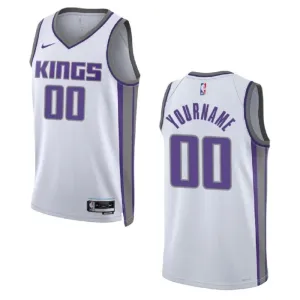 Maillot Homme Sacramento Kings Personnalisé Association Edition Blanc Swingman Maillot Homme Sacramento Kings Personnalisé Association Edition Blanc Swingman