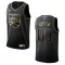 Maillot Homme Sacramento Kings Personnalisé Golden Edition Noir Swingman
