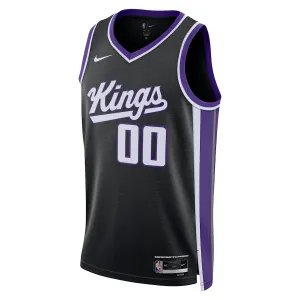 Maillot Homme Sacramento Kings Personnalisé Icon Edition 2023-24 Noir Swingman